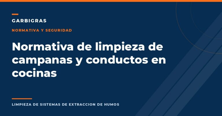 Conducto de extracción de una cocina industrial con registros de inspección para su limpieza